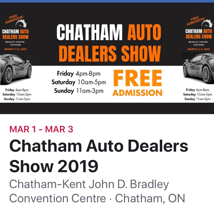 Pop into the Car Show this weekend March 1st, 2nd, & 3rd!!
