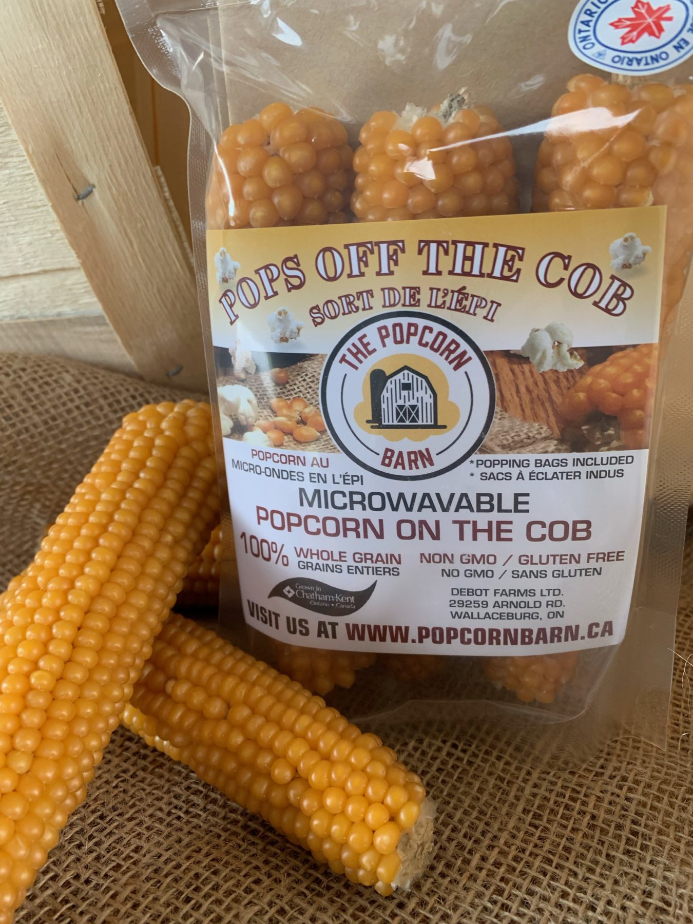 3 Pack Popcorn on the Cob The Popcorn Barn